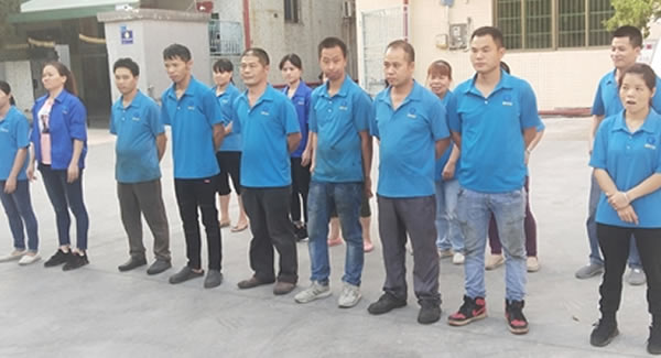 廣有五金&東莞合頁|積極落實2019年秋冬季“安全生產(chǎn) 預防為主”消防安全演習活動?